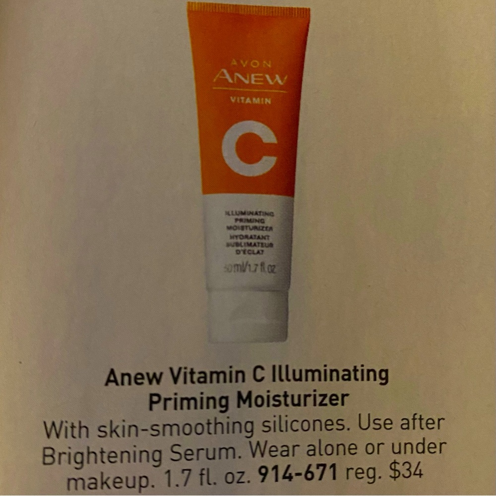 Avon Anew Vitamin C moisturizer $14